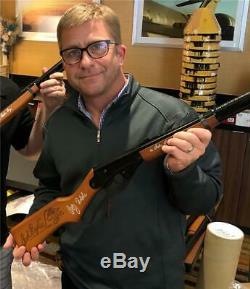 Peter Billingsley RALPHIE A Christmas Story signed Red Ryder prop BB Gun BAS COA