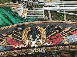 Pirates Of The Caribbean Original Movie Prop Ship Transom Man Cave Nautical Tiki