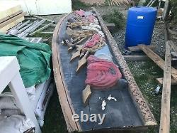 Pirates Of The Caribbean Original Movie Prop Ship Transom Man Cave Nautical Tiki