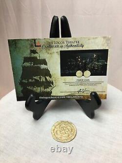 Pirates of the Caribbean Movie Used Treasure Coin SET (Johnny Depp)
