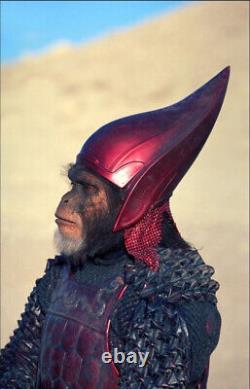 Planet of the Apes Chimp Warrior Helmet (2001 Tim Burton) Screen Used Prop