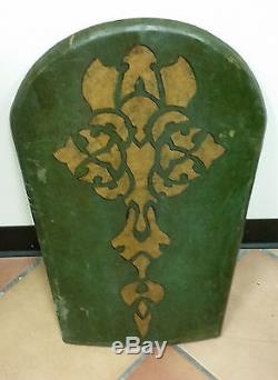 Prince of Persia Green Shield Movie Used Prop Authentic with COA Greek/Persian