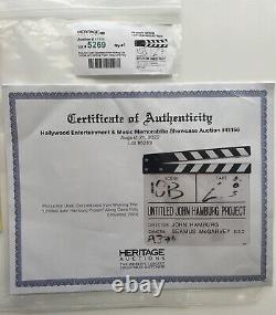 Production Used Clapperboard Along Came Polly Stiller Aniston John Hamburg