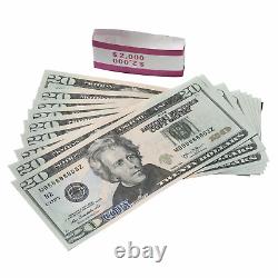 Prop Replica Money 20 Bills (1,000 pcs)