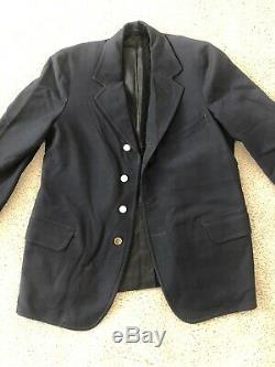 RARE 1910s True Vintage Antique Mens Blazer Sack Jacket 38 40 Movie Prop Gold