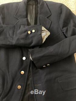 RARE 1910s True Vintage Antique Mens Blazer Sack Jacket 38 40 Movie Prop Gold