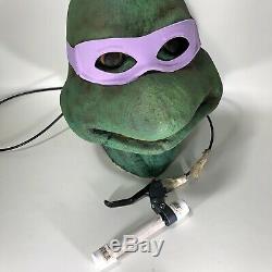 RARE Teenage Mutant Ninja Turtles Movie Donatello Test Head