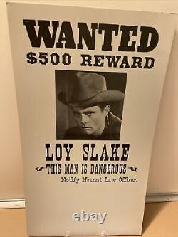 RAWHIDE movie Prop Western Tv Show PRODUCTION MADE WANTED POSTER FLYER 1959 R1