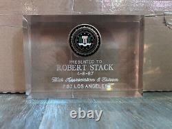 ROBERT STACK Estate FBI L. A. Award Juliens Auctions Unsolved Mysteries
