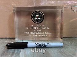 ROBERT STACK Estate FBI L. A. Award Juliens Auctions Unsolved Mysteries