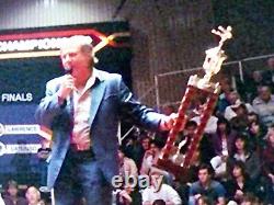 Ralph Macchio the Karate Kid movie original prop replica all valley trophy 1984