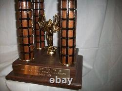 Ralph Macchio the Karate Kid movie original prop replica all valley trophy 1984