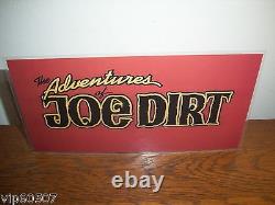 Rare Joe Dirt 1969 Charger Film-set Car Card Movie Prop, Cast List, Signed DVD