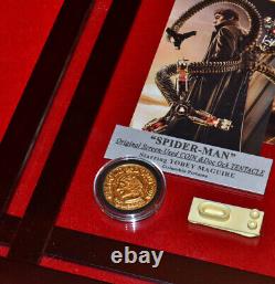 Rare STAN LEE Signed Spider-Man AUTOGRAPH, Screen-Used COSTUME, WEB & Props, DVD
