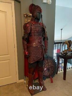 Red Eagle Corps Soldier Armor with Bow Arrow Shield The Great Wall COA Movie Prop