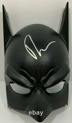 Robert Pattinson Signed Autographed Batman Mask Toy Prop Movie Psa/dna