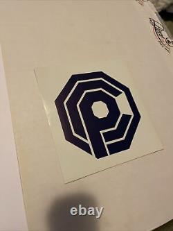 Robocop Movie Prop Robocorp Security Decal PRODUCTION MADE ORIGINAL Prop