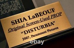 SHIA LaBEOUF Signed Autograph, DISTURBIA Movie Prop, DVD, UACC, Transformer, COA