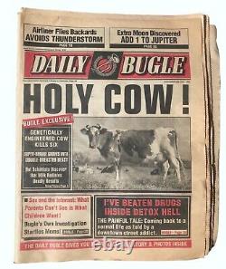SPIDERMAN DAILY BUGLE Newspaper (RARE Ver.) Authentic movie prop with LOA