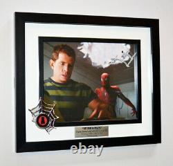 SPIDER-MAN Prop CLOTH Costume & WEB, Signed TOBEY MAGUIRE, DVD, Frame, COA UACC