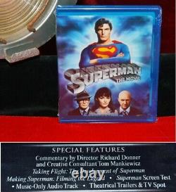 SUPERMAN Prop STATIONERY, Signed MARGOT KIDDER, COA UAC, Frame, DVD, Real CAPE