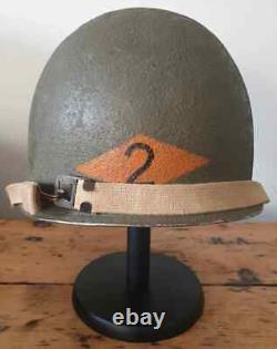 Saving Private Ryan Prop Costume M1 Helmet 2nd Rangers Us Acad