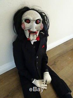 Saw Billy The Puppet Moving Animatronic Movie Prop Doll Signed By Betsy Russell