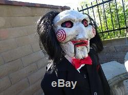 Saw Billy The Puppet Moving Animatronic Movie Prop Doll Signed By Betsy Russell