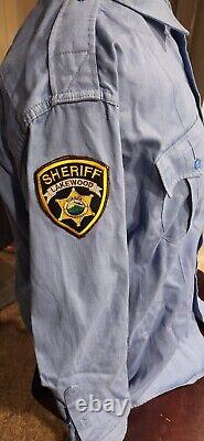 Scream series Sheriff Shirt movie prop screen used coa