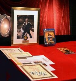Screen-Used NATIONAL TREASURE Prop COIN, Signed Nic Cage DVD COA UACC PRESS Kit