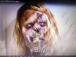 Screen Used Original Zombie Horror movie prop Walking Dead Romero Realistic gore