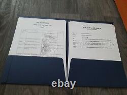 Screen Used prop The Truman Show Jim Carey Hero folder and hat seen in movie