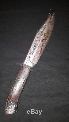Screen used Movie Prop Resident Evil Retribution Mila Jovovich Stunt Boot Knife