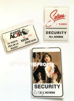 Selena Quintanilla Original Prop Concert Pass Jennifer Lopez Used Movie Photo