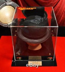 Signed MALCOLM McDOWELL CLOCKWORK ORANGE Autograph HAT, DVD, Radtke COA, UACC