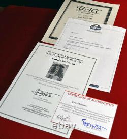 Signed ROBIN WILLIAMS & DUSTIN HOFFMAN Hook Autograph, PROP CROC, DVD, COA, UACC