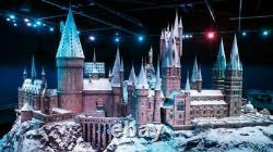 Snow screen used Harry Potter movies Hogwarts Model prop in Leavesden Studios