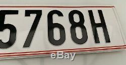 Spectre James Bond Range Rover SVR Film Prop Number Plate