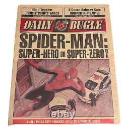 Spider-Man 2 Daily Bugle Super-Hero or Super-Zero Newspaper Cover