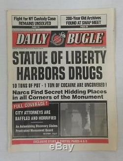 Spider-Man Daily Bugle Newspaper Prop withCOA