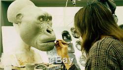 Stan Winston Studio Production Gorilla Head Mold Used For The Movie Congo