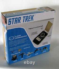 Star Trek Original Series Classic Communicator Authentic Prop Replica NEW FRESH
