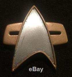Star Trek Prop Comm Badge Voyager DS9 Movie Style