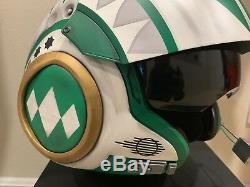 Star Wars Custom Green Power Ranger MMPR X-wing pilot Costume helmet Movie Prop