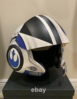 Star Wars Custom Replica Poe Dameron X-wing pilot Costume helmet Movie Prop