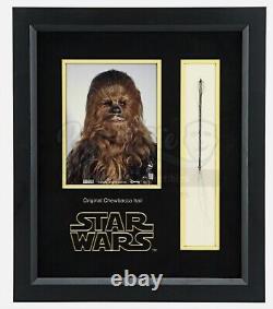 Star Wars Episode IV Genuine Chewbacca Fur Screen Used Prop (with COA)