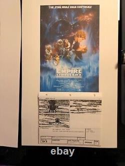 Star Wars Storyboard Animation Movie Reserved Listing 347834873478