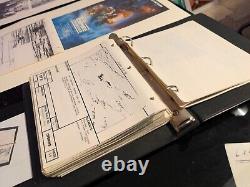 Star wars storyboard Empire Strikes Back movie prop Spielberg Lucas STAR WARS