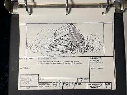 Star wars storyboards Empire Strikes Back movie props George Lucas Art ESB x1