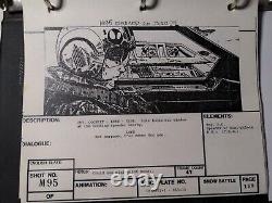 Star wars storyboards Empire Strikes Back movie props George Lucas Art ESB x1